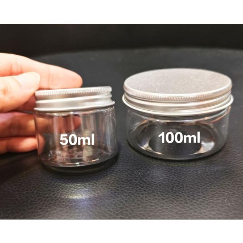 Bisa Cod Bigta _Toples Plastik Mini 50 Ml 100 Ml Tebal ||