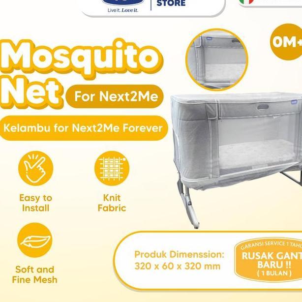 Chicco Mosquito Net For Next2Me Forever Kelambu Box Bayi Next 2 Me