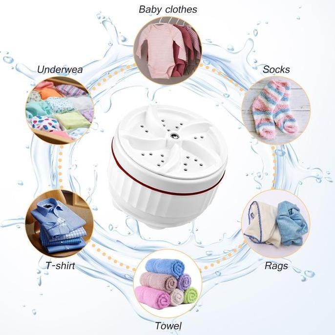 Mesin Cuci Mini Portable Dan Pengering Hemat Energi