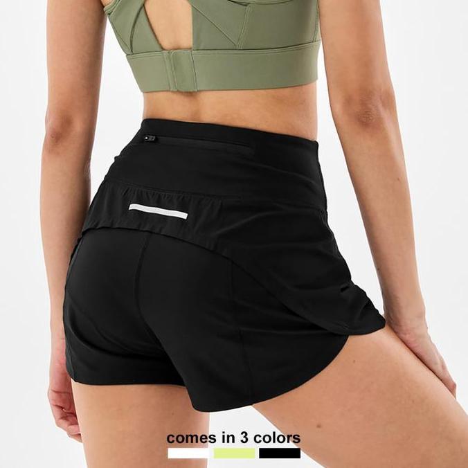 XEXYMIX RX Lining Woven Running Shorts Celana Olahraga Wanita - XWFSH12J2