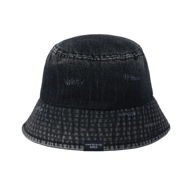 Ad Damage Washing Denim Buet Hat Bla Topi Buet Pria Wanita Branded Acme De La Vie