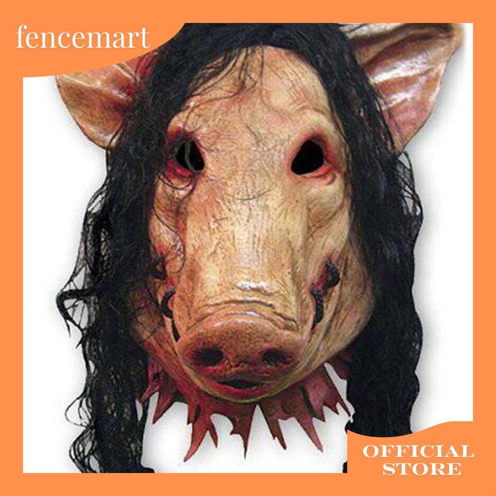 Topeng Model Babi Ngepet Serem Untuk Konten Prank Gratis Ongkir