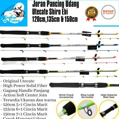Joran Pancing Udang Utecate Shiro Ebi Strong Marit kaki 2