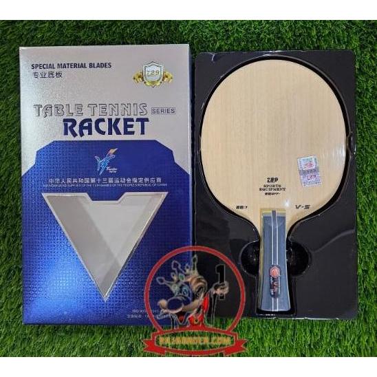 Friendship 729 V-5 Kayu blade bat bet pingpong friendship v5 v 5