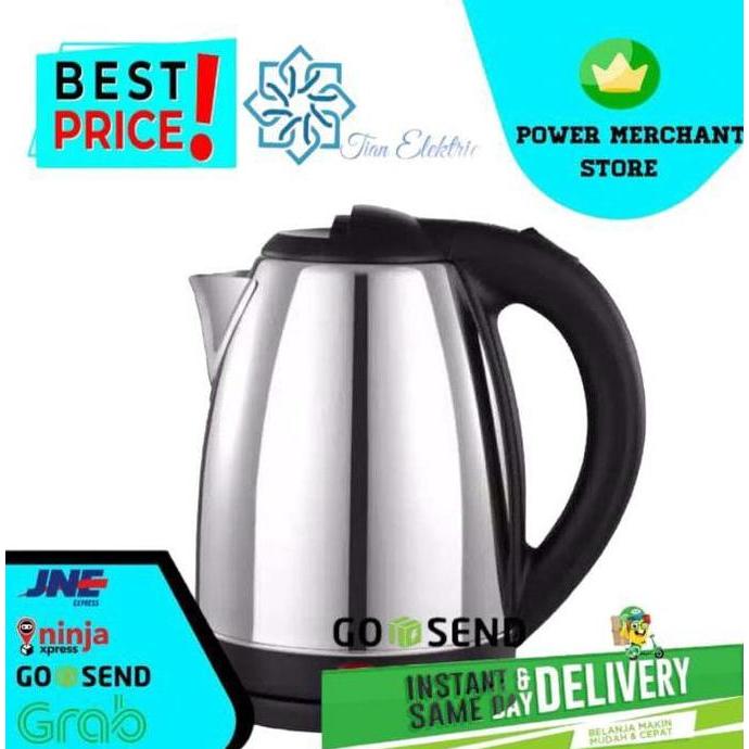 FLECO F715 Teko Listrik Stainless 1.5 Liter