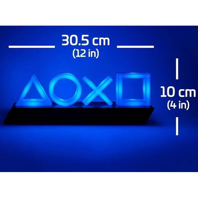 Paladone PlayStation Icon Lights V2 Icons lampu Play Station / Lampu Gaming