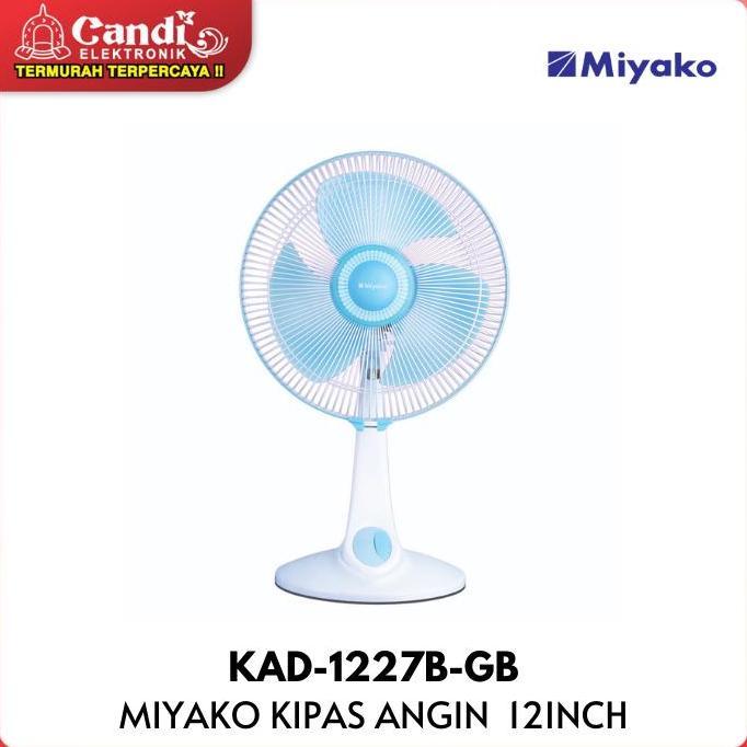 MIYAKO ELECTRIC FAN 12INCH KAD-1227B-GB - Kipas Angin KAD-1227 B GB