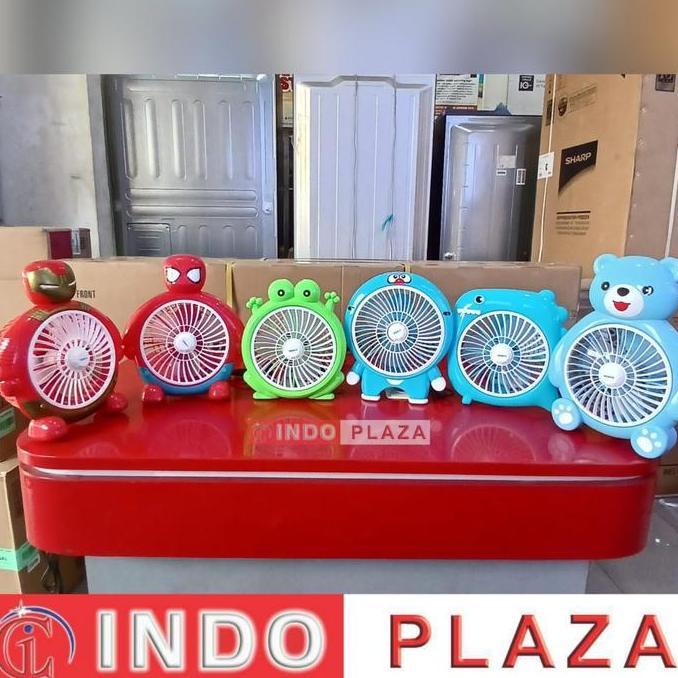 KIPAS KARAKTER 8 Inch / KIPAS YASAKA KARAKTER / KIPAS MEJA KARAKTER