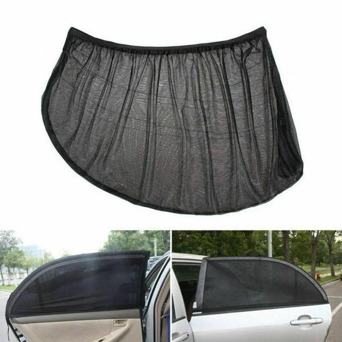 jaring penutup jendela mobil tengah belakang anti nyamuk anti UV