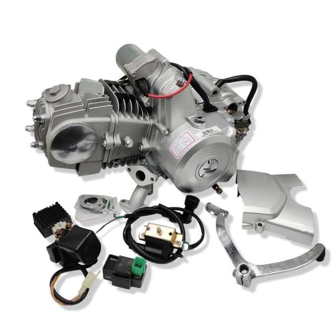 Engine - Mesin 125Cc 4Tak Maju - Mundur 3+1 Semi Otomatis | Atv - Mini Jeep - Buggy - Gokart - Unive