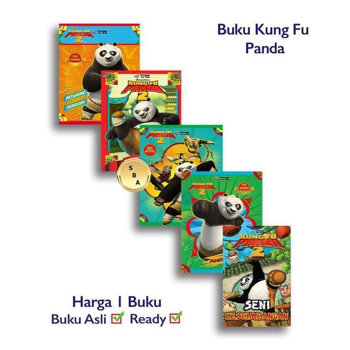 Buku Kung Fu Panda Aktivitas Anak Tk Dan Paud Erlangga For Kids