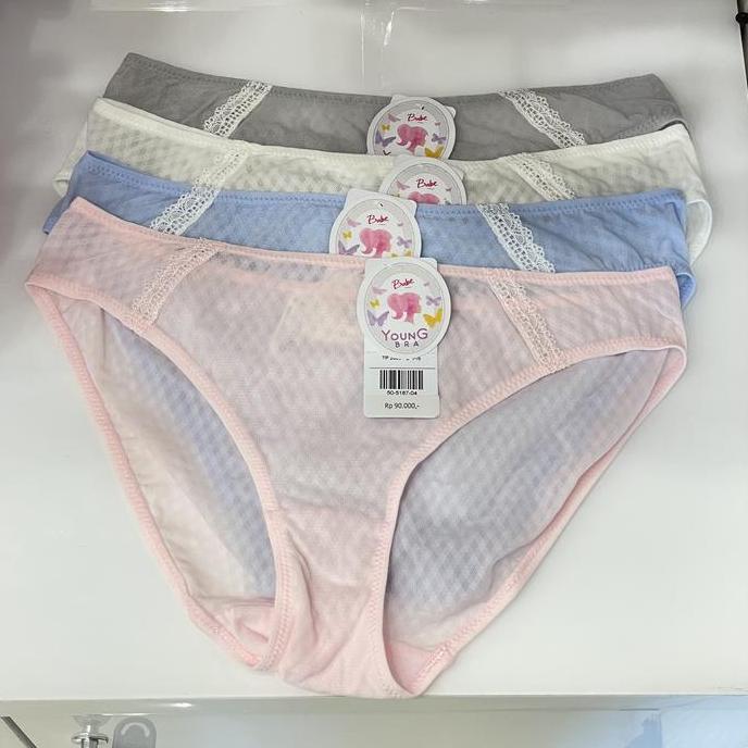 Promo Wacoal Babe Young Mini Panty TP 2006 aksen Lace / Celana Dalam Remaja COD