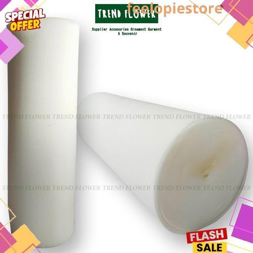 New Spons busa tebal 5mm spon jilbab sajadah busa skyfoam Bubble Wrap Packing kardus warna putih-teb