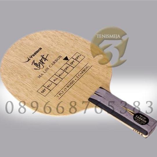 TERMURAH - Yasaka Ma Lin Carbon, Blade/Kayu tenis meja