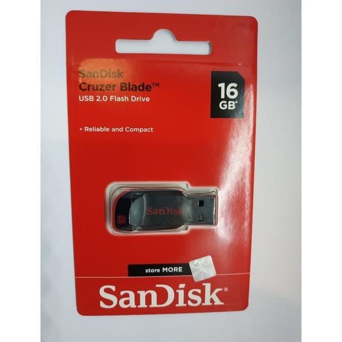 Flashdisk SanDisk Cruser Blade 16GB USB 2.0 CZ50 |usb 16gb sandisk