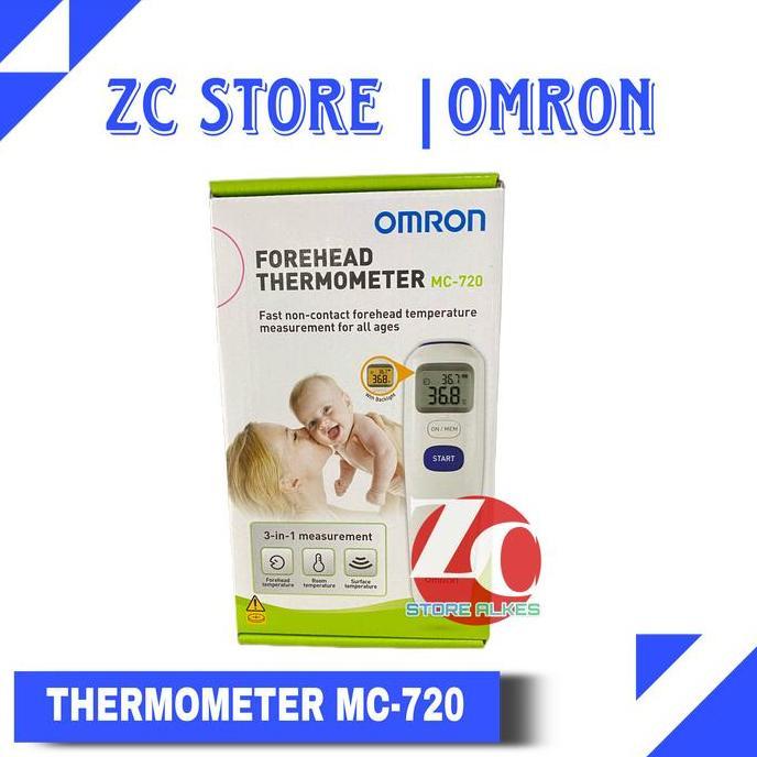 Omron Thermometer Mc-720 Thermometer Tembak
