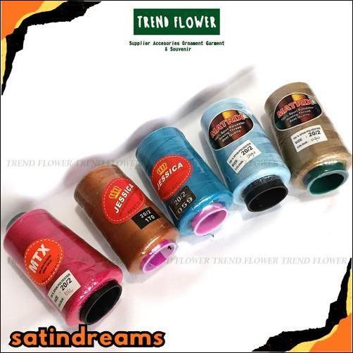Paling Murah Benang Matrix 20/2 [ PER PCS ] Besar Benang Jahit benang spun 1 rol besar cones besar Y