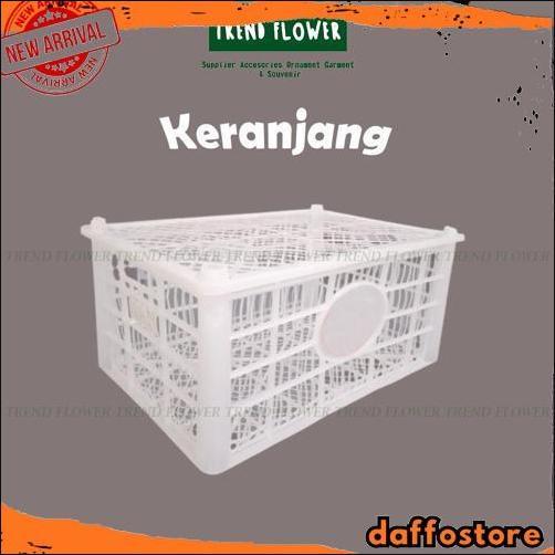 Termurah Keranjang Buah Bekas Putih Tutup Plastik - Wadah Penyimpanan Storage