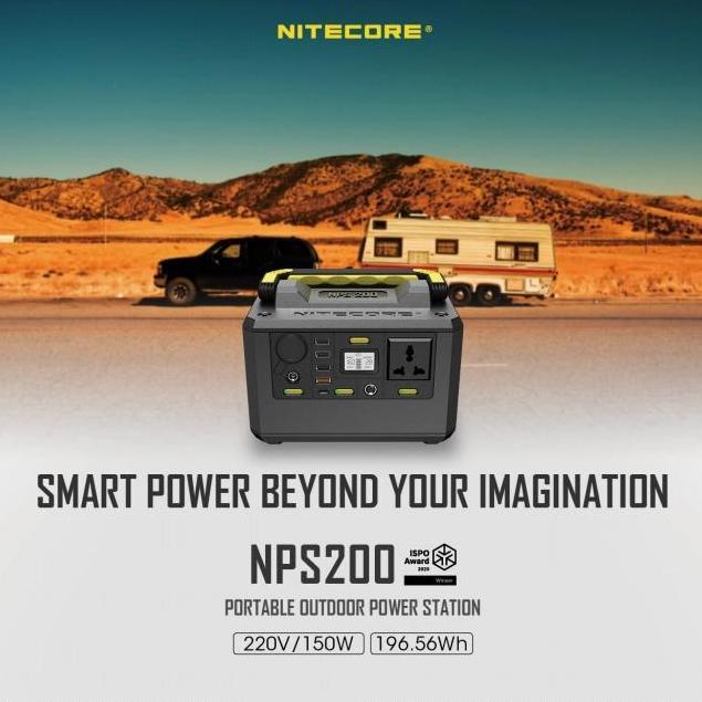 Portable Outdoor Power Station Nitecore Nps 200