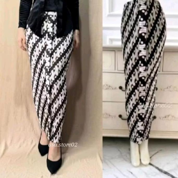 Rok Plisket Wiru Rok Batik Rok Wisuda Rok Kebaya Rok Adat PREMIUM/Rok Wiru/Rok Instan Wisuda/Bawahan