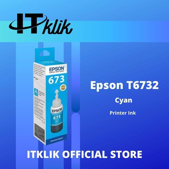 Tinta Epson 673 - Cyan TINTA  Tinta Printer L800/L850/L1800