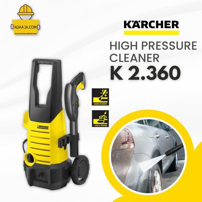 KARCHER K2 360 JET CLEANER MESIN CUCI MOBIL DAN MOTOR HIGH PRESSURE ORIGINAL DAN TERPERCAYA