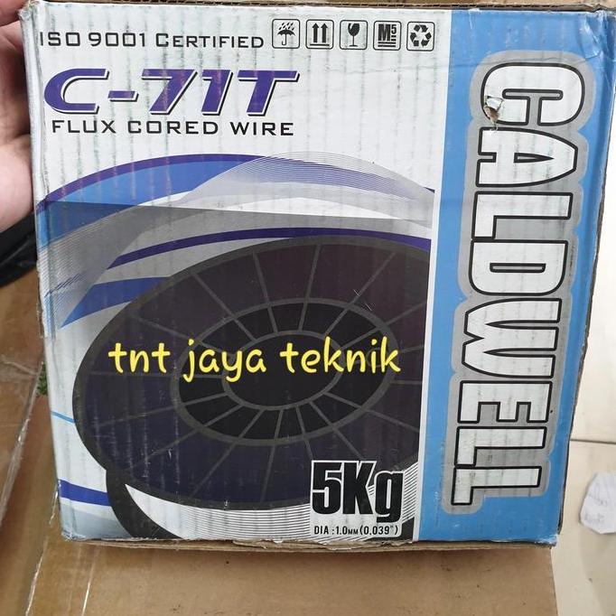 Promo Kawat Las Co Flux Core 1Mm Caldwell 5Kg Wire Co Flux Core 1Mm Cod