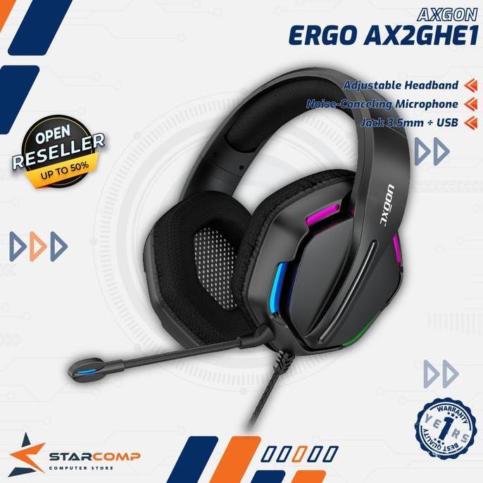 Headset Gaming AXGON ERGO AX2GHE1
