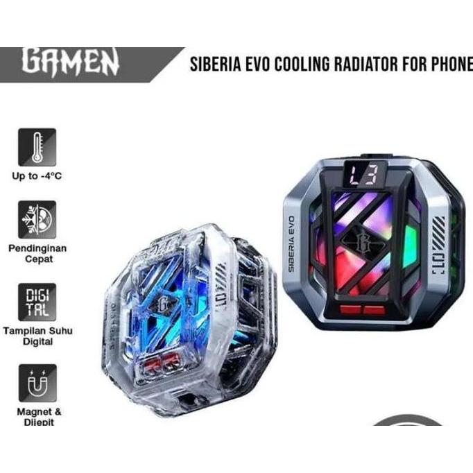 Accessories GAMEN GAMING FAN COOLER SIBERIA EVO TRANSPARENT