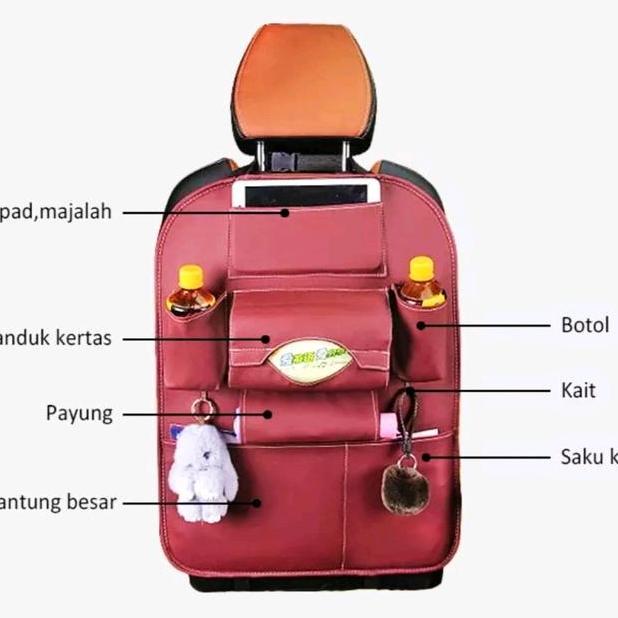Car Seat Organizer Tas Jok Mobil Multifungsi Bisa Untuk Semua Tipe Mobil Avanza Xenia O Sra Calya Vi