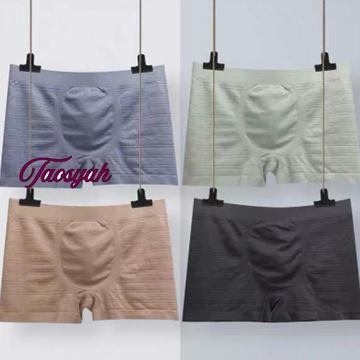 qw-7 sd-5 5PCS Celana Dalam Boxer Pria Sempak Underware Pria Polos Import Undies Pakaian Dalam Pria 