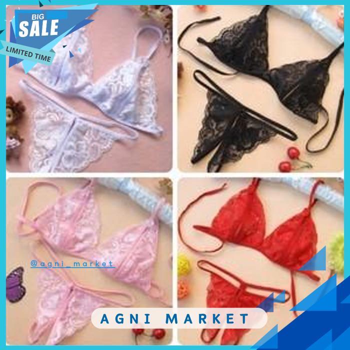 LINGERIE SEXY BRA SETS SEXY LINGERIE G STRING  A129 TERBAIK