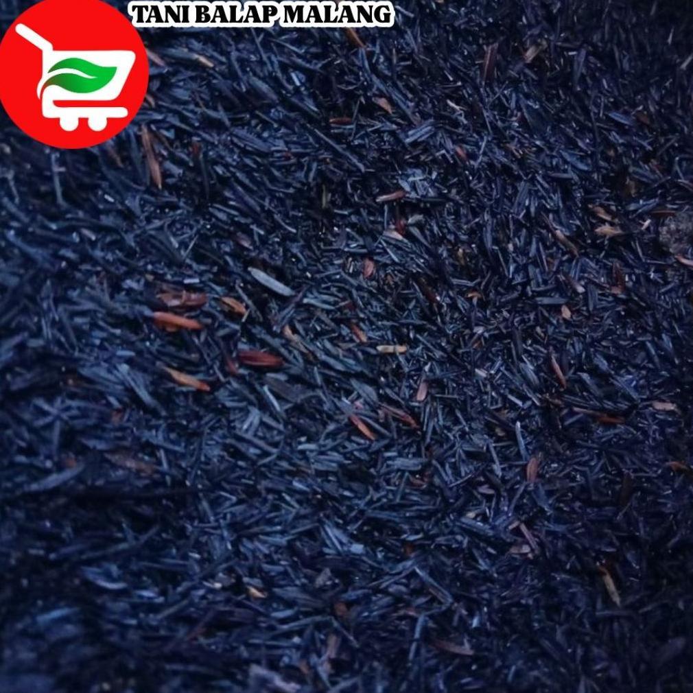 Promo Cod Tani Balap Malang Sekam Arang Kemasan 1 Liter - Siap Pakai Untuk Media Tanam/Filter Air/Hi