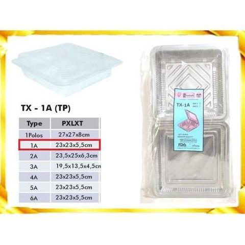 Mika Kue TX-1A Gajah - Mika Box TX 1A - ISI 50 PCS