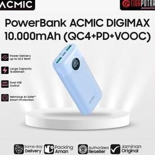 ACMIC Powerbank DIGIMAX 10000mAh (QC4+PD+VOOC)