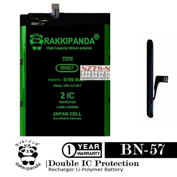 Baterai Poco X3 Poco X3 Pro BN57 Double IC Protection
