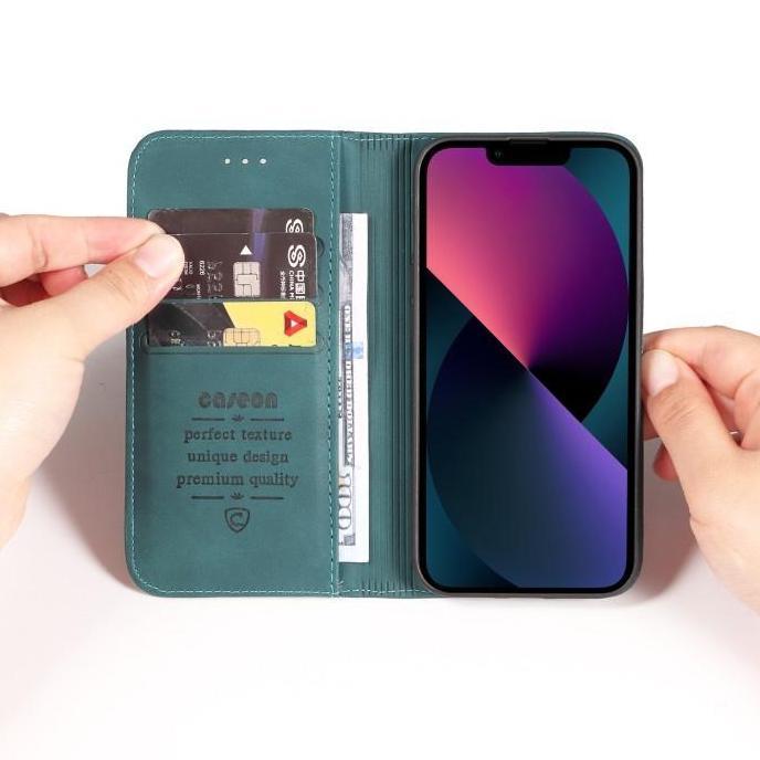 DI118 - VIVO Y30/Y50 CASEON FLIP WALLET CARD SLOT LEATHER CASE C001