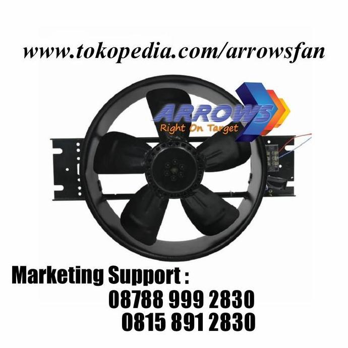 Promo Axial 250 Mm Cooling Fan 10 Inch 380V Axial Cabinet 10 Inch 380V Cod