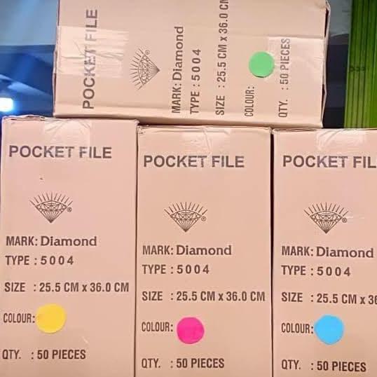Map Diamond Pocket File 5004 ( Isi 50 Pcs)