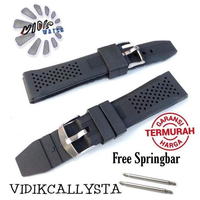 DI30 >> Strap Tali Karet Rubber Alexandre Christie Strap Ac 20MM 22MM 24MM