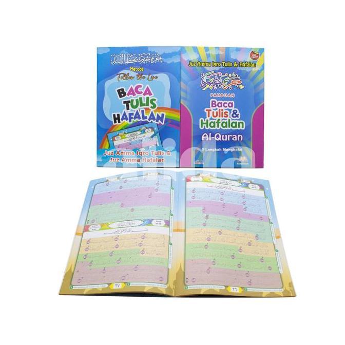 Juz Amma Iqro Tulis - Buku Belajar Membaca Dan Menulis Juz Amma Al-Quran Quran