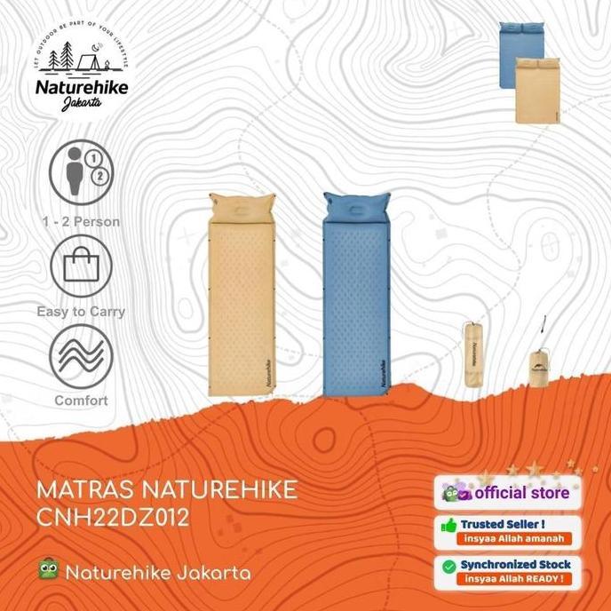 Matras Self Inflate / Sleeping Pad Camping Naturehike Cnh22Dz012