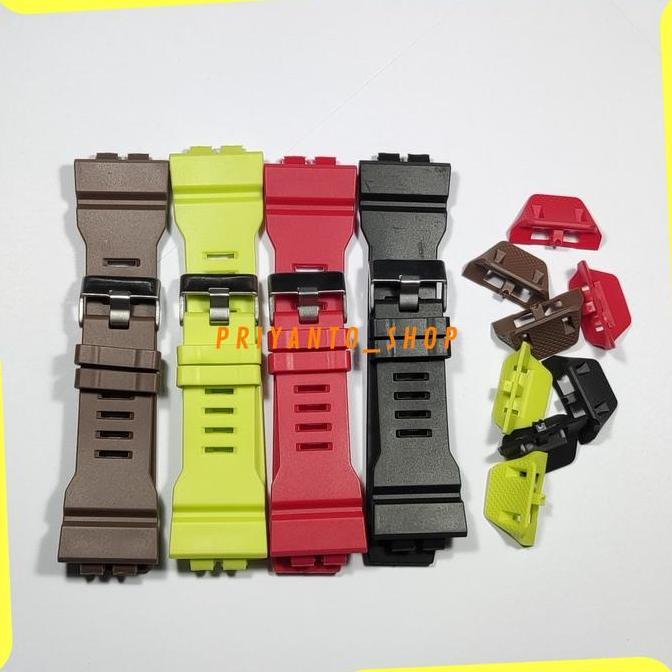 DE34 >> STRAP TALI JAM TANGAN KARET CASIO G-SHOCK GBA800 GBA 800 ORI OEM