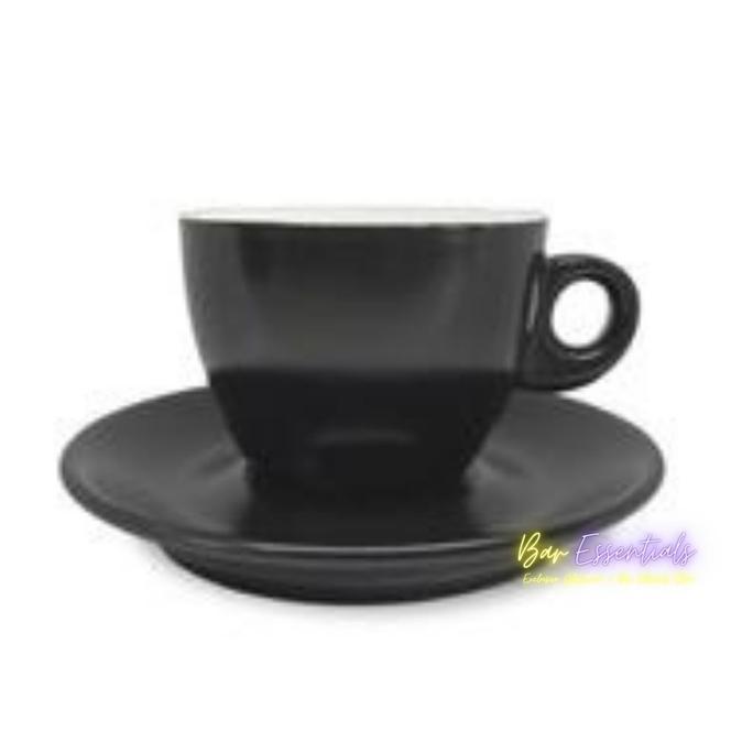 {{{{}}] Cappucino Cup Black Matte 230 ml