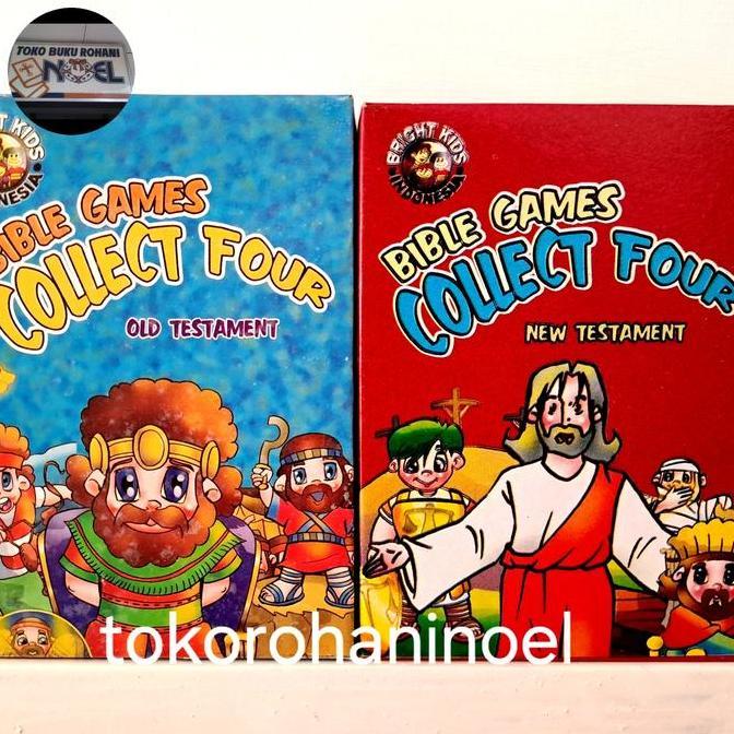 Kartu Kwartet Alkitab Inggris Sekolah Minggu