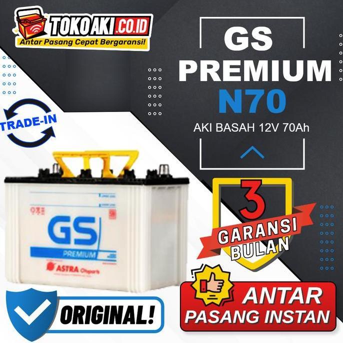 TERLARIS - GS Astra Premium N70 - 70Ah