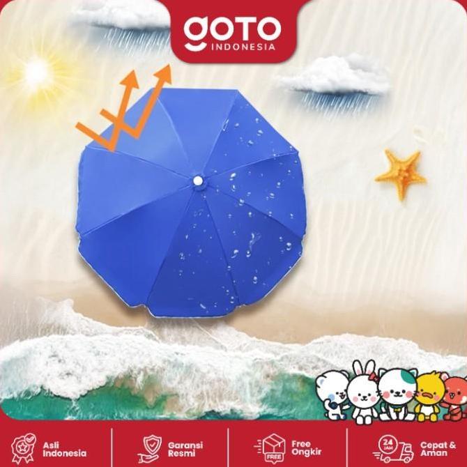 Promo Goto Sunflow Payung Tenda Jualan Pantai Cafe Outdoor Besar Jumbo Cod