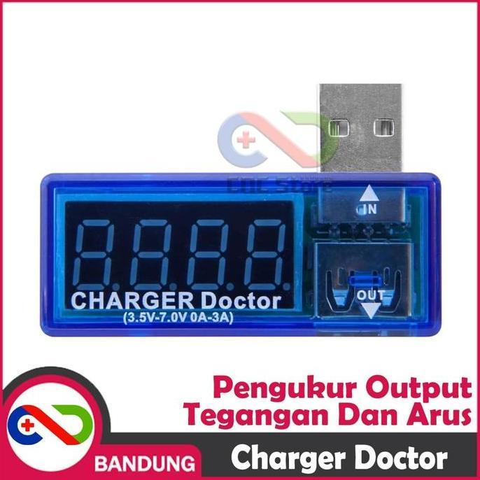 Usb Doctor Charger Power Meter/Usb Ampere Meter Volt Meter Baru