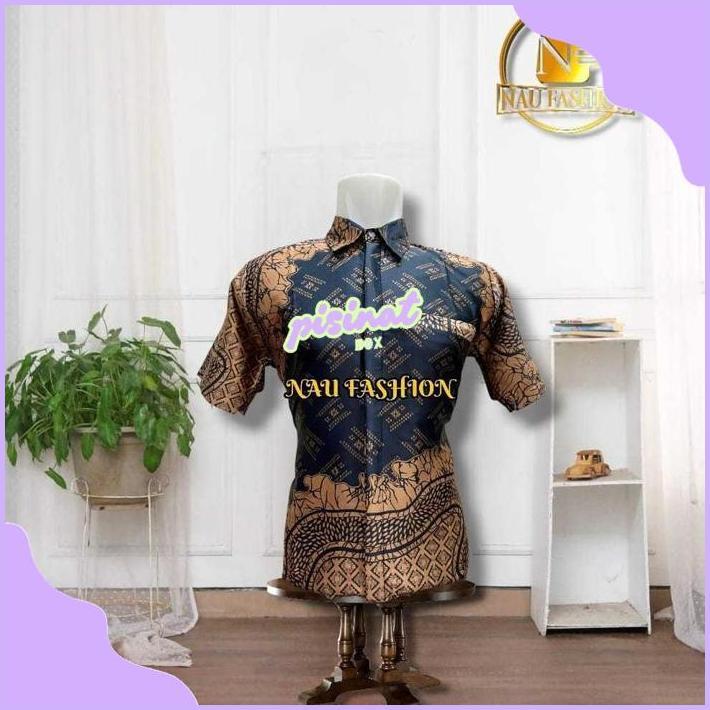 qw-45 Ow42 PROMO KEMEJA BATIK LENGAN PENDEK MASA KINI TERMURAH DAN TERBARU Premium Termurah