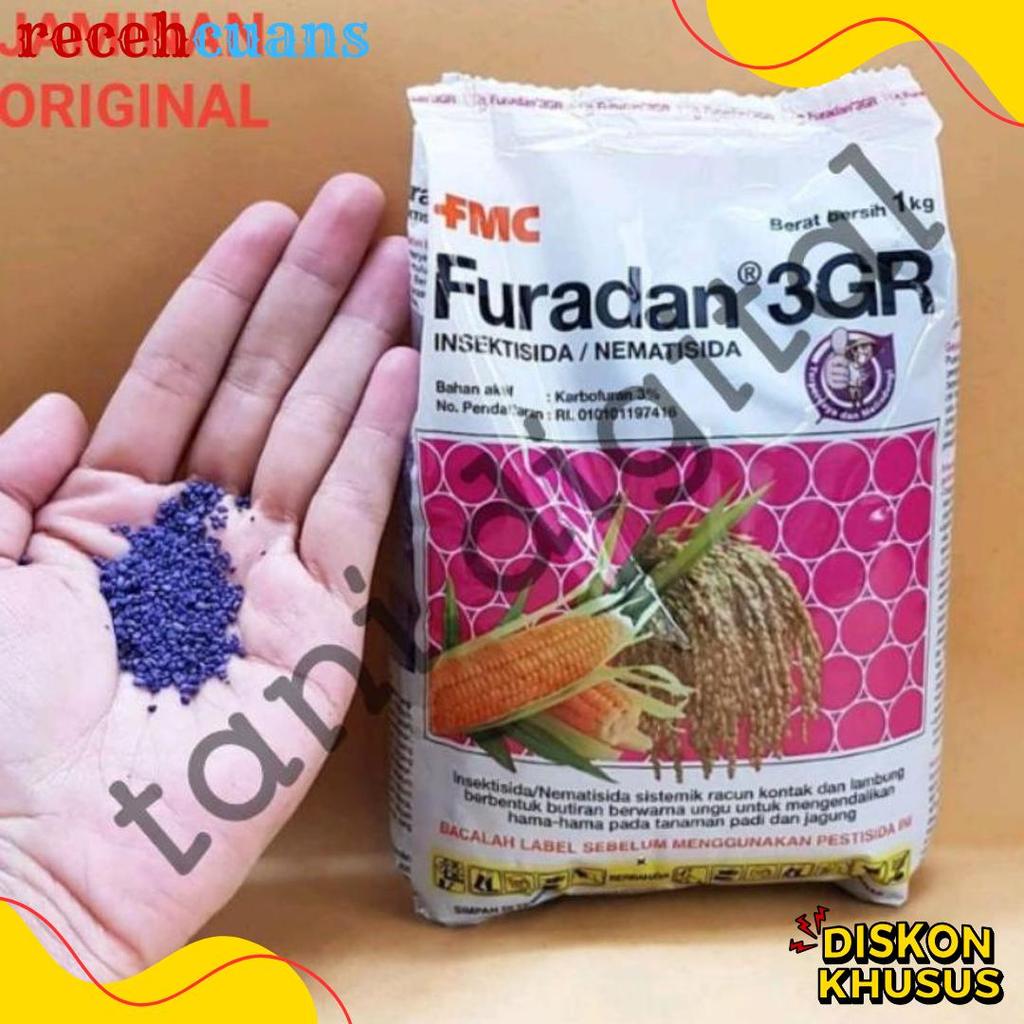 Diskon Up To 70% Furadan Obat Pengendali Hama Perusak Akar Tanaman (Cacing Tanah, Ulat Tanah, Orong-